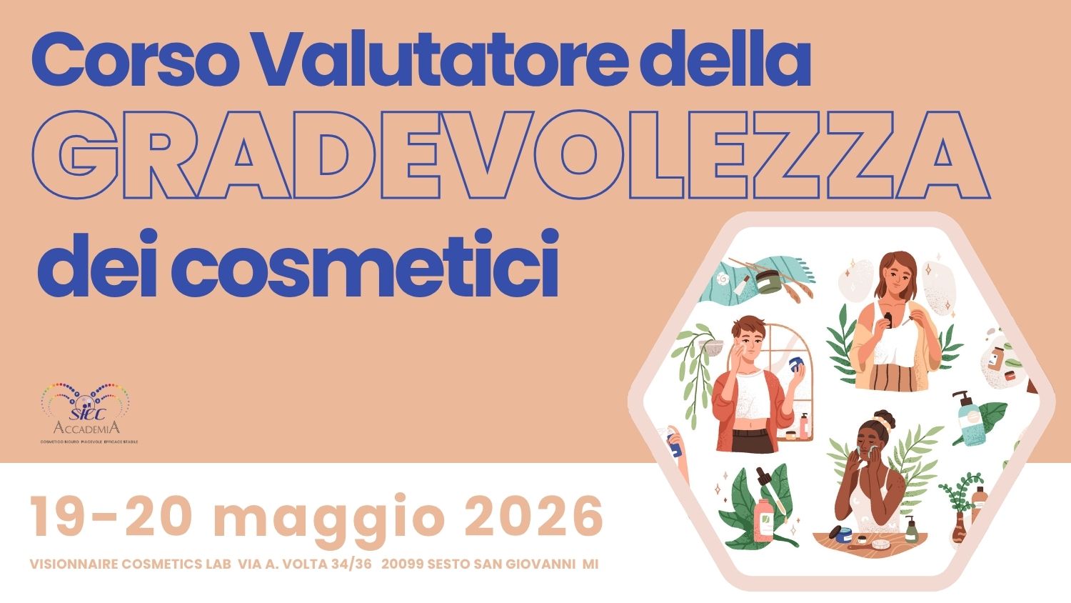 CORSO VALUTATORE DELLA GRADEVOLEZZA DEI COSMETICI